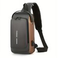 thumbnail image 2 of AIGIA Sling Backpack USB Anti-Theft Waterproof Chest Daypack Casual Shoulder Bag, 2 of 14
