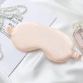 thumbnail image 3 of Silk Sleep Mask Eye Mask Shading Blindfold Travel Night Mask Portable, 3 of 4