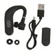 thumbnail image 1 of Bone Conduction Earpiece Waterproof Replaceable Battery Dual Batteries LED Digital Display Wireless Bluetooth Earpiece, 1 of 5