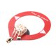 thumbnail image 3 of Antena Circular SW Portátil MW Small Am MW/SW para Radio () Rojo, 3 of 9