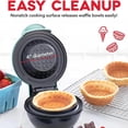 thumbnail image 3 of 110V Waffle Bowl Maker, Household Breakfast Machine for Egg Tart, Ice Cream, and Egg Roll, Non-Stick Coating, Easy to Clean, Compact Design, 3 of 9