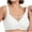 White, variant on ZyeKqe Plus Size Seamless Bras for Women Wireless Comfortable Full Coverage Bra No Underwire Soft Push up Everyday Bralettes