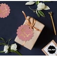 thumbnail image 5 of Inkdotpot 100 Pack Thank You Bridal Shower Favor Paper Tags Craft Real Gold Foil Hang Tags, 5 of 7