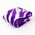 thumbnail image 4 of College Covers Everything Comfy K State Kansas State Wildcats Soft Raschel Throw Blanket, 60" x 50", 4 of 6
