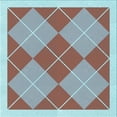 thumbnail image 1 of Ahgly Company Indoor Square Patterned Rust Pink Area Rugs, 5' Square, 1 of 6