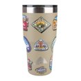 thumbnail image 6 of Ozark Trail Double 32 oz Wall Vacuum Sealed Stainless Steel Tumbler, Patches, 6 of 12