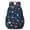 Football and Rugby-1, variant on Football and Basketball Blue Pattern 17" School Backpacks for Teens,Waterproof Oxford Fabric,S-Shape Padded Straps for School,Travel,Hiking,Camping