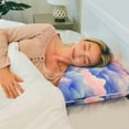 thumbnail image 5 of Memory Foam Fun Pillow with Cool-to-the-Touch Cover, Standard/Queen, Dreamy Clouds, 2 Pack, 5 of 9