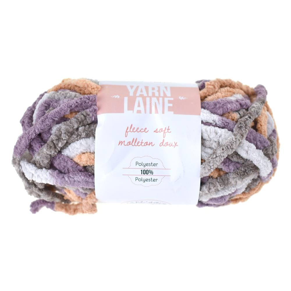 Fleece Soft Polyester Yarn Bundle, 21Yard, Cashmere