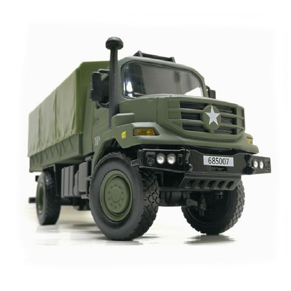 1/36 Vintage Military Truck Model Detailed Collectible for Display Military Collectibles Enthusiasts APPLAYERR Spare Part