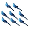 thumbnail image 1 of Decoración de Aves de Espuma Artificial Azul 8pcs Hogar, Jardín, Patio, , Soporte para fotografía, 1 of 9