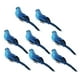 thumbnail image 1 of Aves artesanales emplumadas 8 Piezas de Pájaros de Artificial con Decoración de árbol de Jardín de Abrazadera, 1 of 9