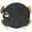 Black, variant on Vintage Sage Green Table Cloth, Round Fitted Tablecloths with Elastic Edge, Farmhouse Retro Beige Solid Color Wipeable Waterproof Table Cover for Kitchen Wedding 36-44 Inches