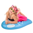 thumbnail image 3 of Soidarity Tabla de surf inflable de PVC, tabla de surf, juguetes de playa, colchoneta flotante, cama flotante de seguridad antideslizante con asa para Deportes acuáticos Soidarity OD013051-00, 3 of 6