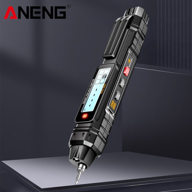 A3005 Digital Pen Meter 4000 recuentos Digital DC AC voltímetro para laboratorio/fábrica/hogar Sywqhk Para estrenar