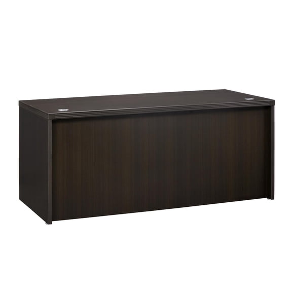 Mayline ARD7236LDC Aberdeen Series Conference Front Desk, Mocha - 29.5 x 72 x 36 in.