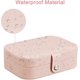 thumbnail image 4 of Caja de joyería de viaje multifuncional, caja de almacenamiento de joyería Simple para mujer, anillos de viaje, almacenamiento de collares y pendientes, 4 of 5
