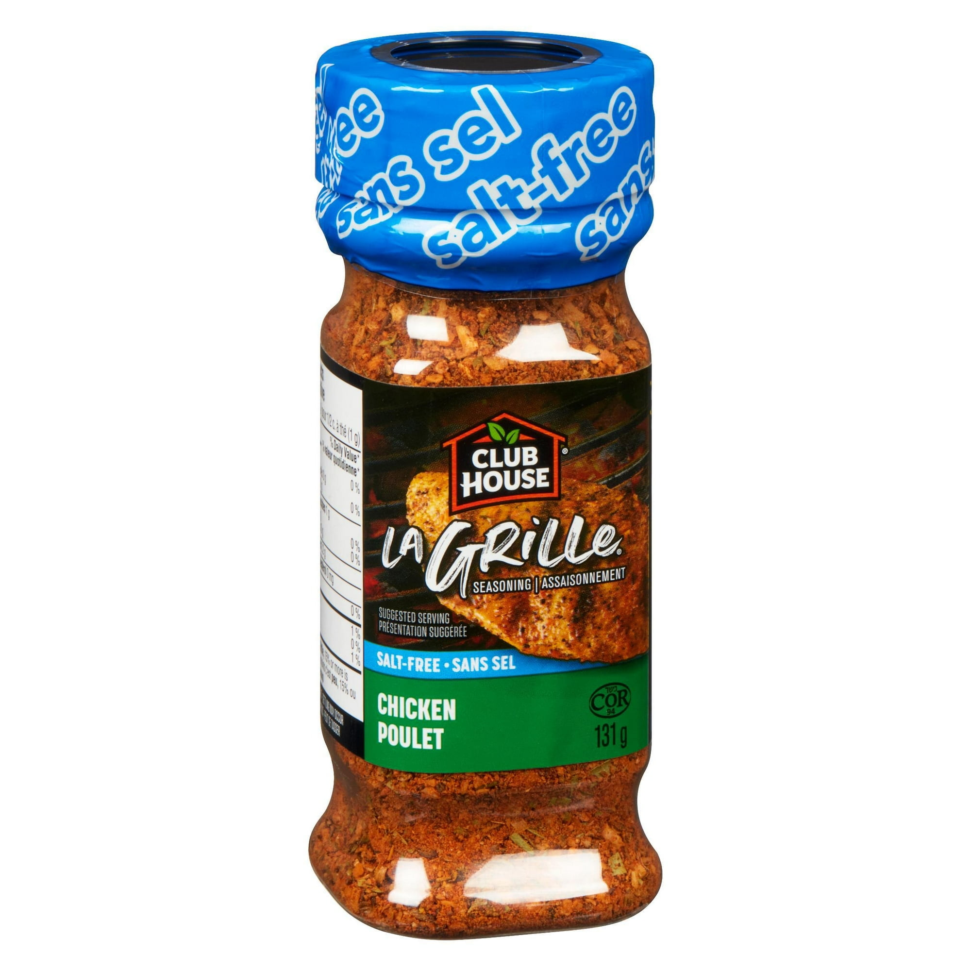 Club House La Grille Assaisonnement Poulet, Sans Sel, 131g