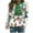Multicolor, variant on Christmas Sweaters for Women Sweatshirts Pack Crewneck Sweatshirt Cropped Long Sleeve Blouses Cotton