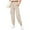 #Beige, variant on DPTALR Women's Baggy Cargo Jogger Pants with Drawstring and Pockets,Black,Size M