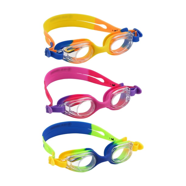 U.S. Divers Splash Kid Swim Goggle 3Pack Shatterresistant