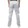 thumbnail image 4 of X RAY Men's Cargo Pants Straight Fit Deep Pockets Pant for Travel Outdoor Hiking Construction Work, White, 40W x 32L, 4 of 8