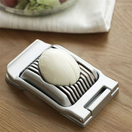 

Clearance! Egg Cutter*1 Aluminum Alloy Egg Cutter Multifunctional Egg Preserved Egg Slicer Vegetable Cutter Flash Sale!