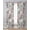 Gray Blue Light Pink, variant on Pink Spring Floral Sheer Curtains 54 Inch Length 2 Panels Set for Living Room/Bedroom, Vintage Summer Botanical Kitchen Curtains Grommet Semi-Sheer Curtains Drapes Voile Window Treatments 42"x54"x2