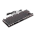 thumbnail image 2 of Red Switch Mechanical Keyboard, Mechanical Gaming Keyboard USB Interface Red Switch Floating Button Structure For Desktop, 2 of 8