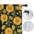 thumbnail image 4 of Blackout Kids Curtains,Sunflower Childrens Insulated Curtains Set Of 2,Bedroom Essentials,Toddler Room Decor 42x54in(106x137cm), 4 of 4