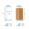 thumbnail image 4 of Refrigerador Samsung Top Mount 15 Pies Negro RT42DG6734B1EM con Despachador de Agua, 4 of 4
