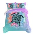 thumbnail image 1 of Juego de ropa de cama HOSIMA Sea Turtle Twin, 172 x 218 cm, edredón, 1 of 7