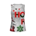 thumbnail image 6 of Sigee Cute Santa for Women's Workout Tank Top,Running Tank Tops,Sleeveless Gym ClothesSmall, 6 of 8
