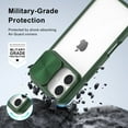 thumbnail image 4 of Hootek Clear Case Compatible with iPhone 16 Plus, Sliding Lens Cover Protector, Transparent Phone Case with Colored Frame, Shockproof and Scratch-Resistant Acrylic Back iPhone 16 Plus, 4 of 7