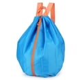 thumbnail image 2 of Mochila para deportes al aire libre | Mochila plegable ligera para viajes Escuela de senderismo | Bolsa con cordón repelente al agua | Unisex | Gran capacidad | Impresión personalizable | 17x8x1cm, 2 of 8