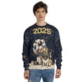 thumbnail image 4 of Happy New Year Pug Welcome 2025 Balloon Firework Party All Over Print 3D Sweatshirt Unisex Merch Dog Lover Gifts - 01014, 4 of 6