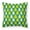 Green, variant on Pears on Green Fabric Decorative Pillow - Green - 14in. H x 3in. W x 14in. L