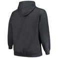 thumbnail image 3 of Men's Profile Heather Charcoal Colorado Avalanche Big & Tall Arch Over Logo Pullover Hoodie, 3 of 3
