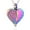 Coloful, variant on Cremation Heart Urn Necklace Ashes Jewelry for Women Men Keepsake Pendant Memorial Locket Ash Holder(Gold)