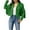 Z001-Green, variant on Women's Fringe Suede Jackets Fall Fashion Long Sleeve Tassel Motorcycle Coats Western Trendy Casual Outdoor Cropped Jackets