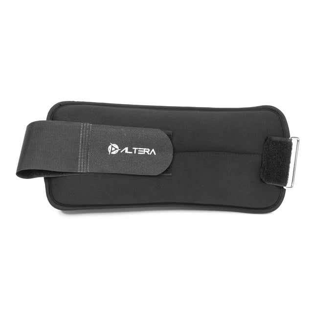 Polainas Altera Par de 2 kg PMTE-2 Muñequera Tobillera Resistencia Negro