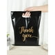 thumbnail image 1 of 50pcs Black 'thank You' Gift Packaging Bags, 1 of 4