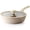 Natural Linen, variant on PRICUSIS Ceramic Nonstick 10 inch Deep Skillet with Glass Lid, Double Pour Spout, Induction Compatible & Dishwasher Safe