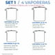 thumbnail image 2 of Mega Set de Vaporeras RD Royal Cook de Acero Inoxidable 42 pz, 2 of 5