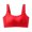 Red, variant on ZNQHFRE Women’s Wireless Full Coverage Bra, Custom Shaping Comfort No Underwire Everyday Seamless Bra Beige L