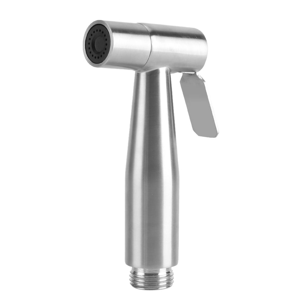 Toilet Bidet Spray Steel Handheld Shattaf Bathroom Shower Head Sprayer Y9X2 