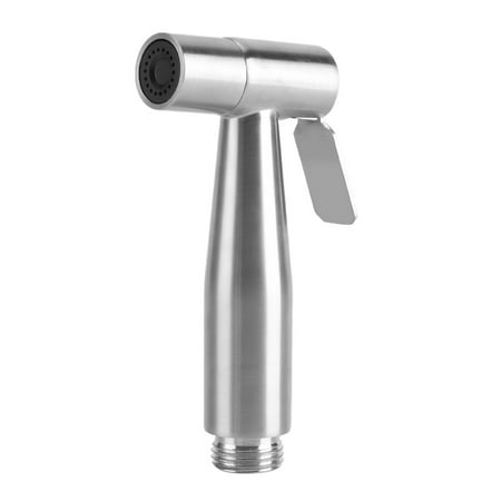 HERCHR Stainless Steel Hand Held Toilet Bidet Sprayer Bathroom Shower Water Spray Head, Bathroom Shower Sprayer, Stainless Steel Spray Head, 304 Stainless Steel Hand-Held Bidet Toilet Small Spray (Best Small Caravan With Shower And Toilet)