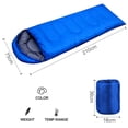 thumbnail image 2 of Sac de Couchage, Portable, Sac de Couchage Imperméable - Intérieur et Extérieur : Camping, Sac à Dos, Randonnée, 2 of 6