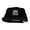 Black, variant on Ghost Zombie Heat Transfer Foam Mesh Cap - White Kelly OSFM