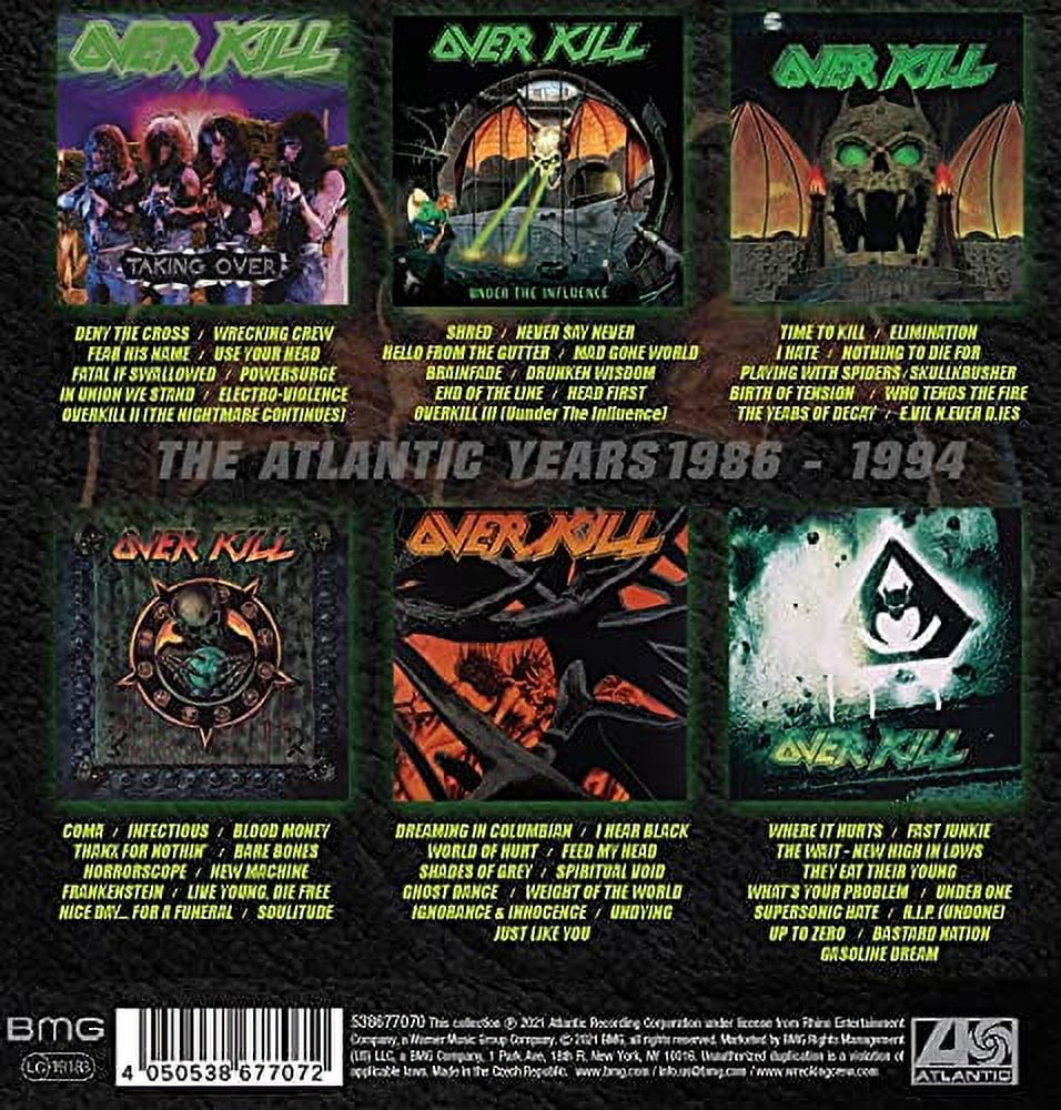 Overkill - The Atlantic Years: 1986-1994 (6CD Boxset) - Music